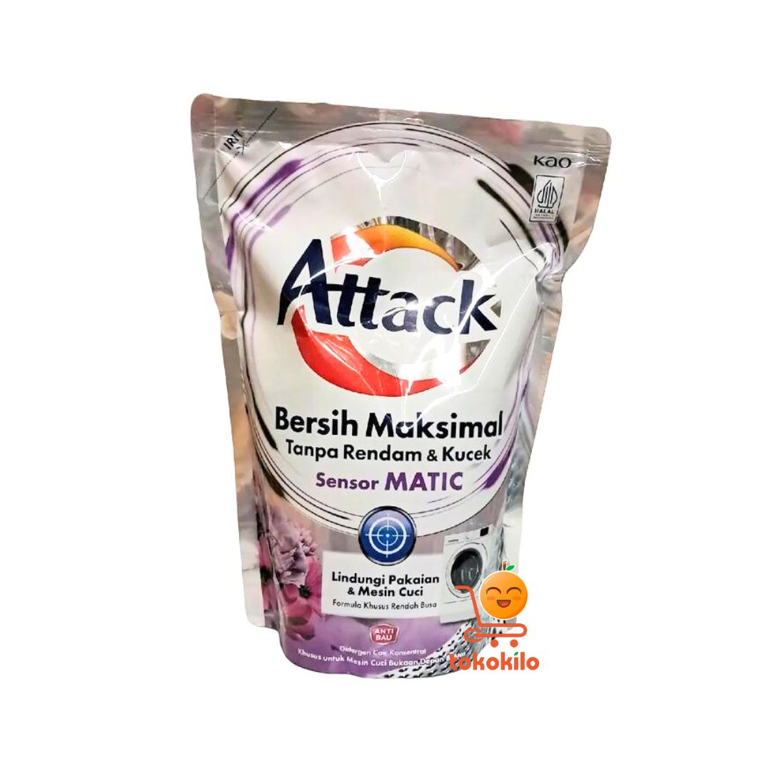 Attack Sensor Matic Deterjen Cair 1,2L