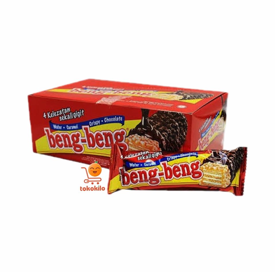 Beng-Beng Wafer Cokelat 374gr (17bks X 22gr)