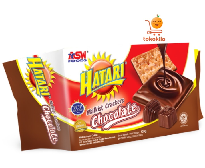 Hatari Malkist Crackers Chocolate 120gr