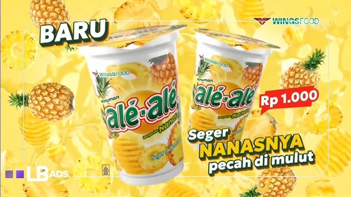 Ale-Ale Rasa Nanas 180ml