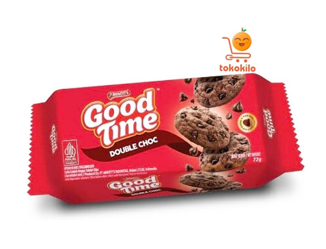 Biskuit Good Time Double Coklat 72gr
