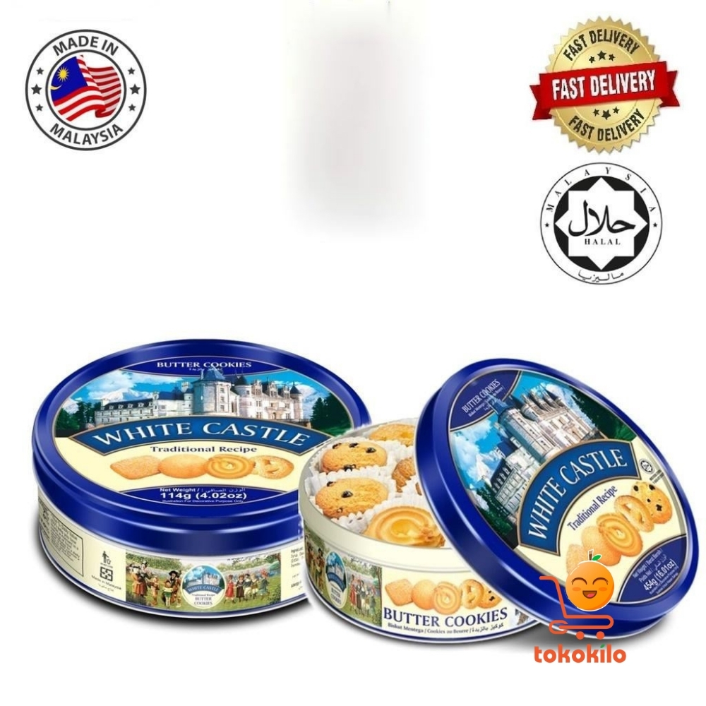 White Castle Biskuit Mentega 114gr, 228gr, 454gr