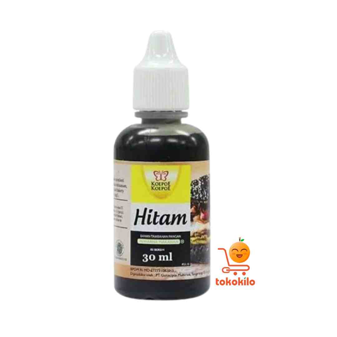 Pewarna Makanan Hitam Koepoe Koepoe 30 ml