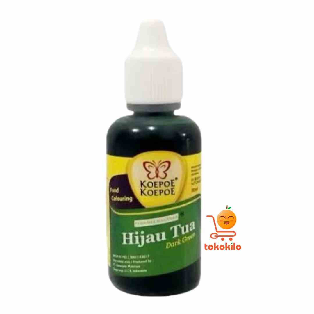  Pewarna Makanan Hijau Tua Koepoe Koepoe 30ml