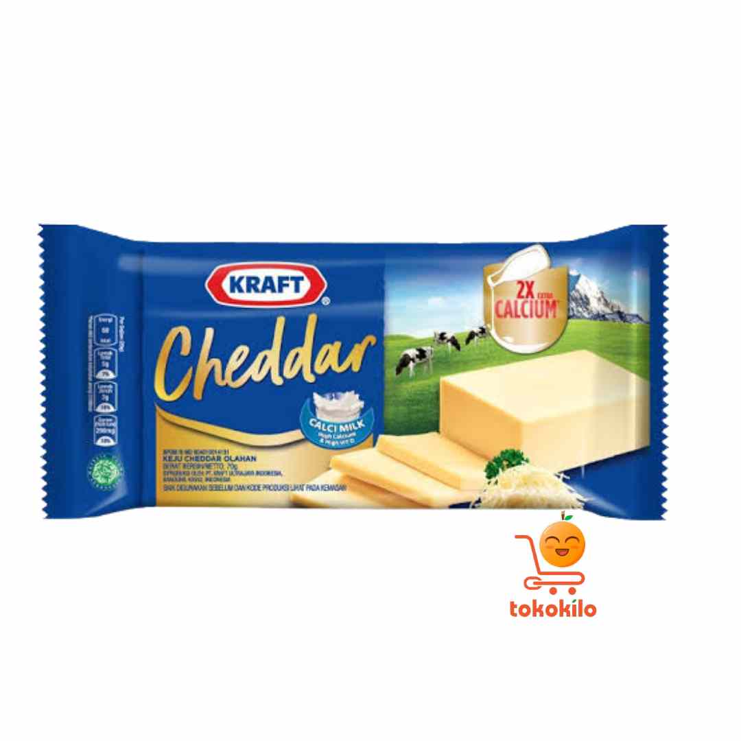 Keju Kraft Cheddar 70gr, 150gr