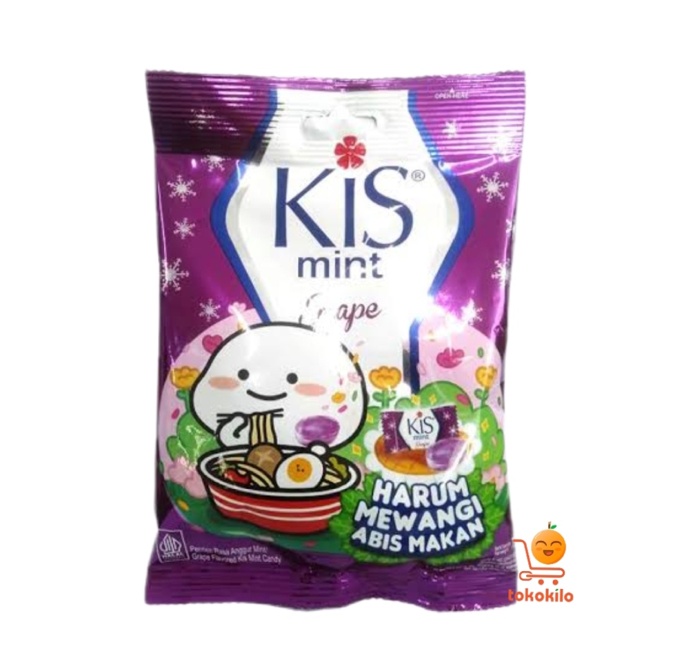 Permen KIS Mint Grape 125gr