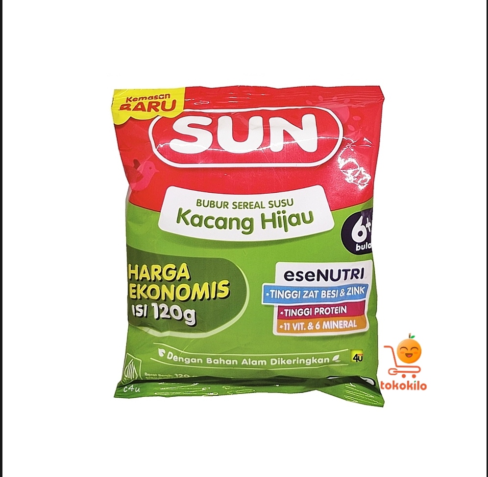 SUN Bubur Sereal Susu Kacang Hijau 120gr