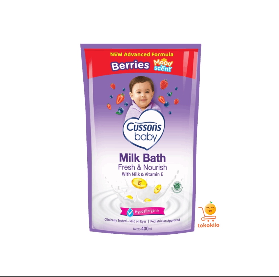 Cussons Baby Milk Bath Fresh & Nourish 400 ml