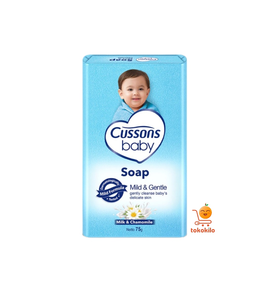 Sabun Bayi Cussons Mild & Gentle 75 gr (1 Pcak X 2 pcs)