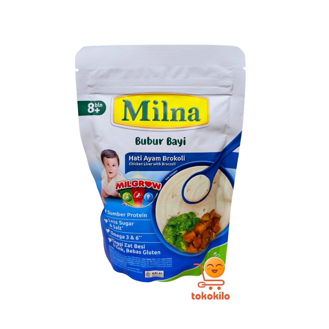 Milna Bubur Bayi rasa Hati Ayam Brokoli 120gr