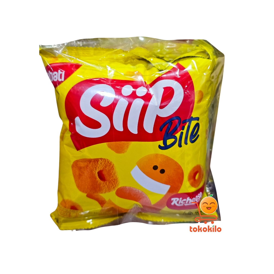Richeese Siip Bite 16gr (1 Pack X 5pcs)
