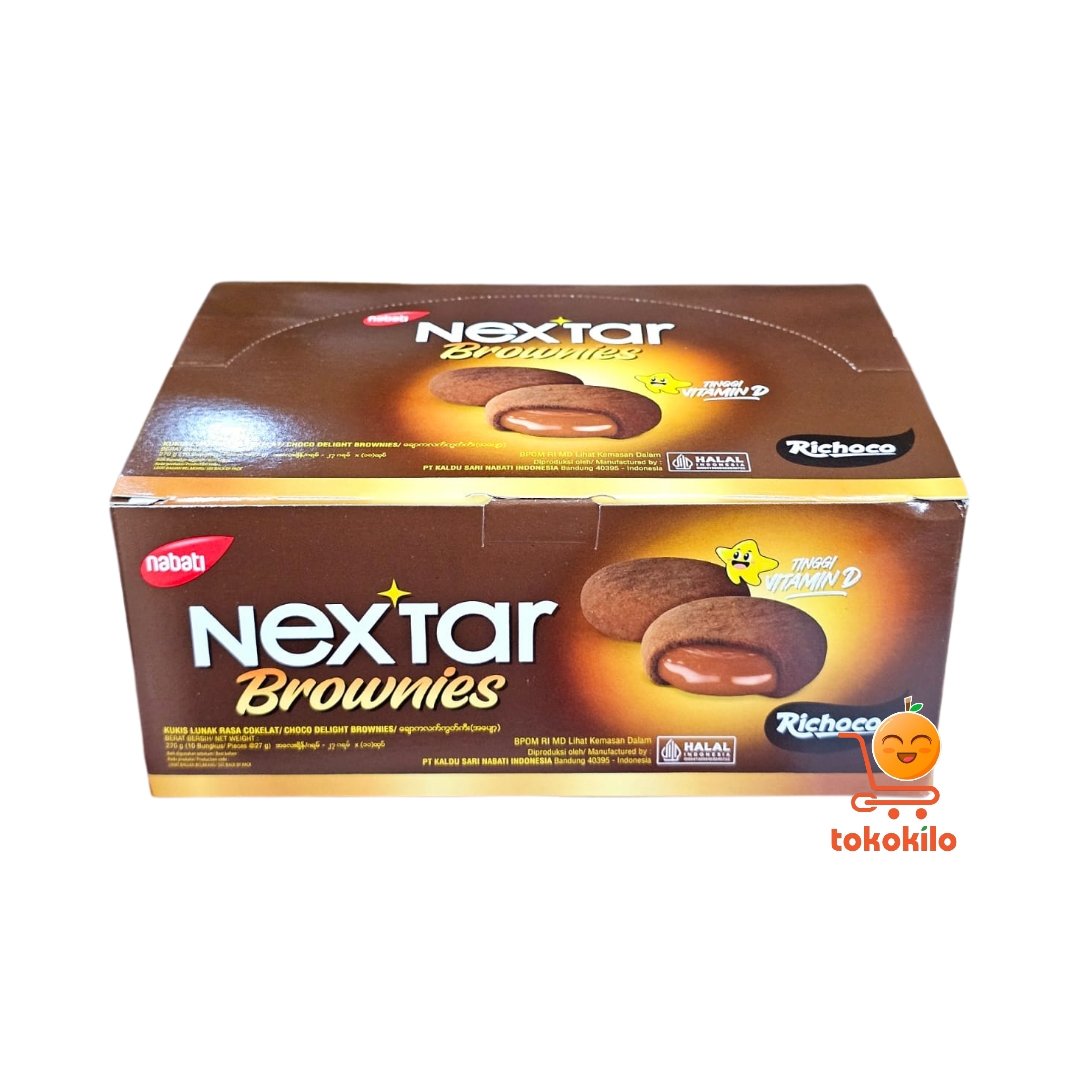 Nabati Nextar Brownies Choco Delight 270gr (1 Pack X 10pcs)