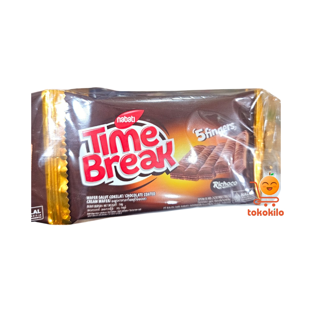 Nabati Time Break Richoco 14gr (1 Pack X 20pcs)