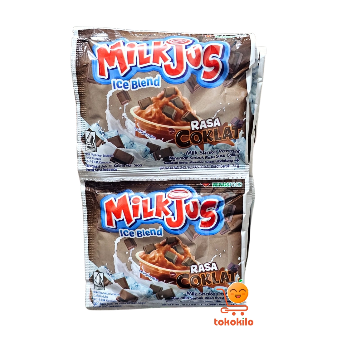 Milkjus Ice Blend Rasa Cokelat 25gr