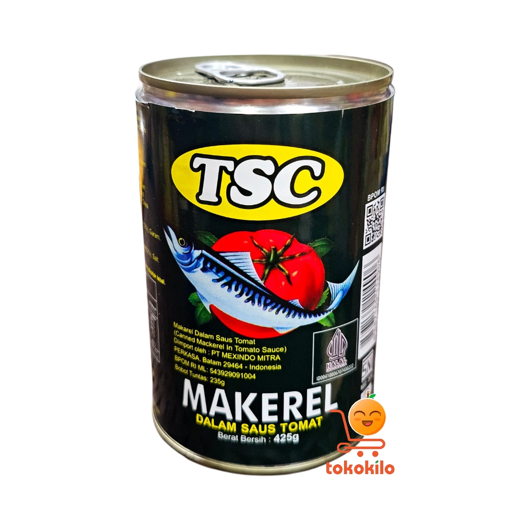 TSC Makerel Saus Tomat Kaleng 425gr