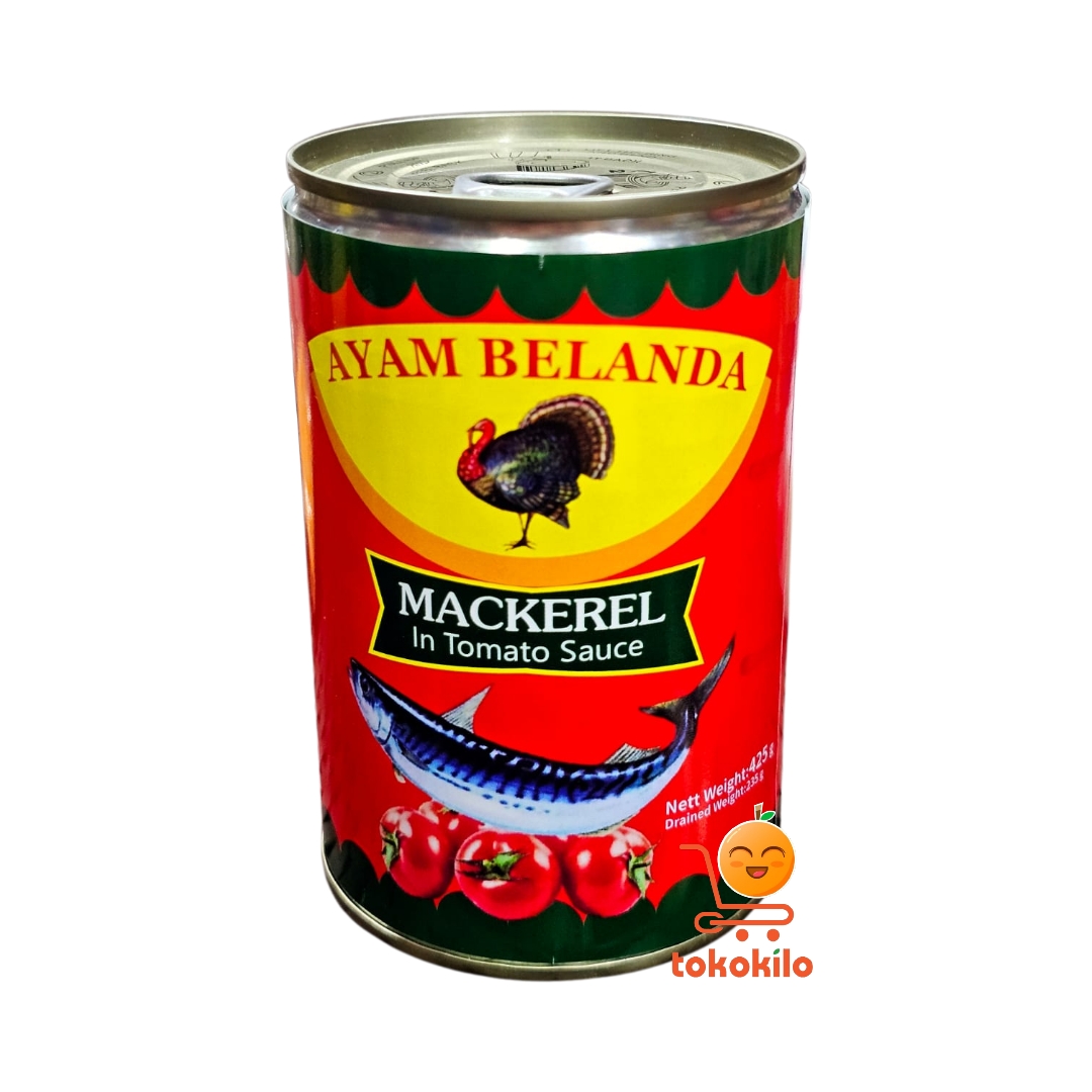 Sarden Mackarel Ayam Belanda 425g 