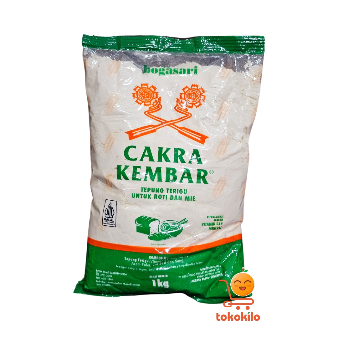 Bogasari Cakra Kembar Eko Tepung Terigu 1kg