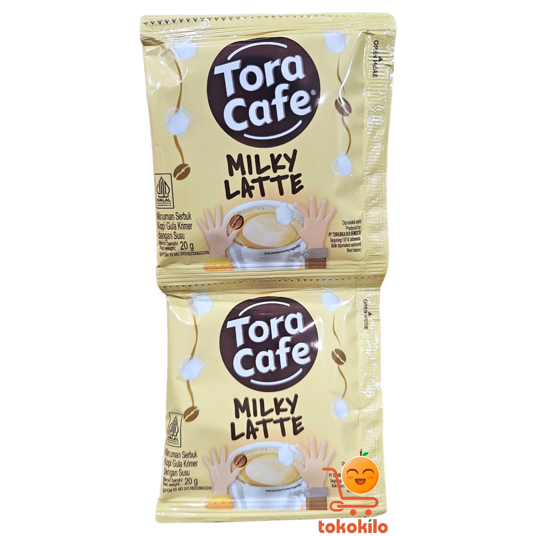 Tora Cafe Milky Latte 20gr ( 1Pack X 5bks )
