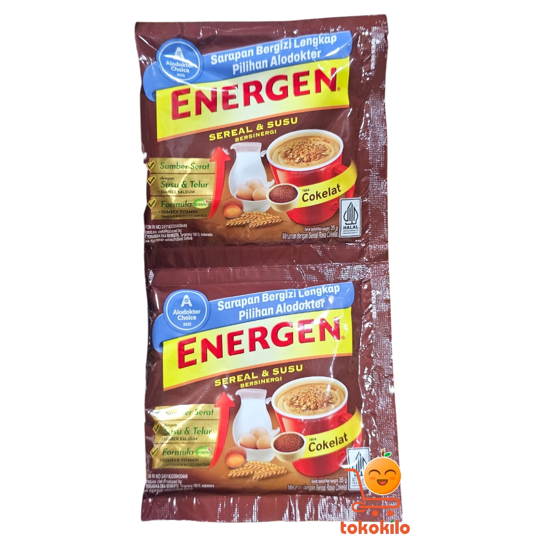 Energen Rasa Coklat 35gr ( 1Pack x 5bks )