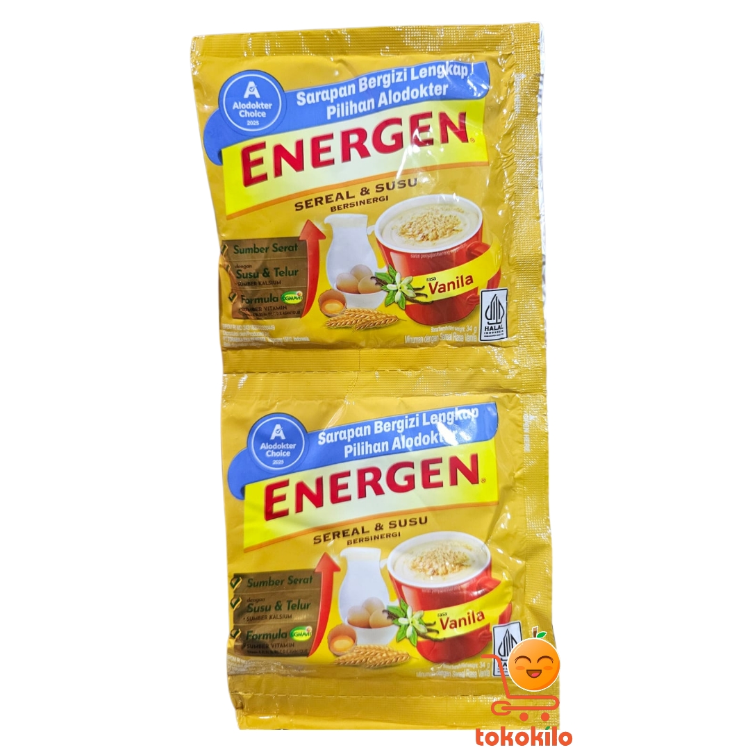 Energen Rasa Vanilla 35gr ( 1Pack X 5bks )