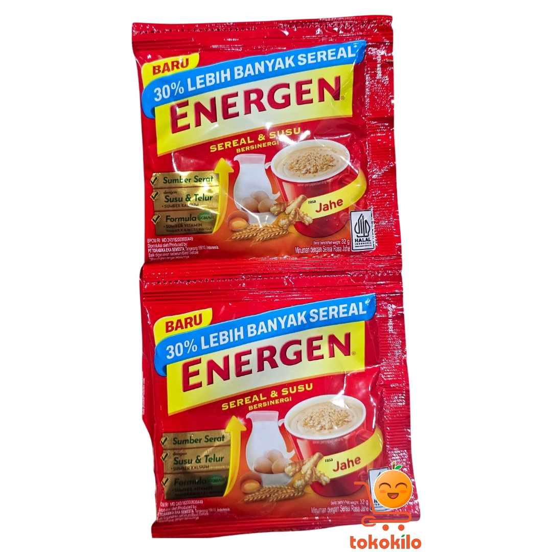 Energen Rasa Jahe 32gr ( 1Pack x 5bks )