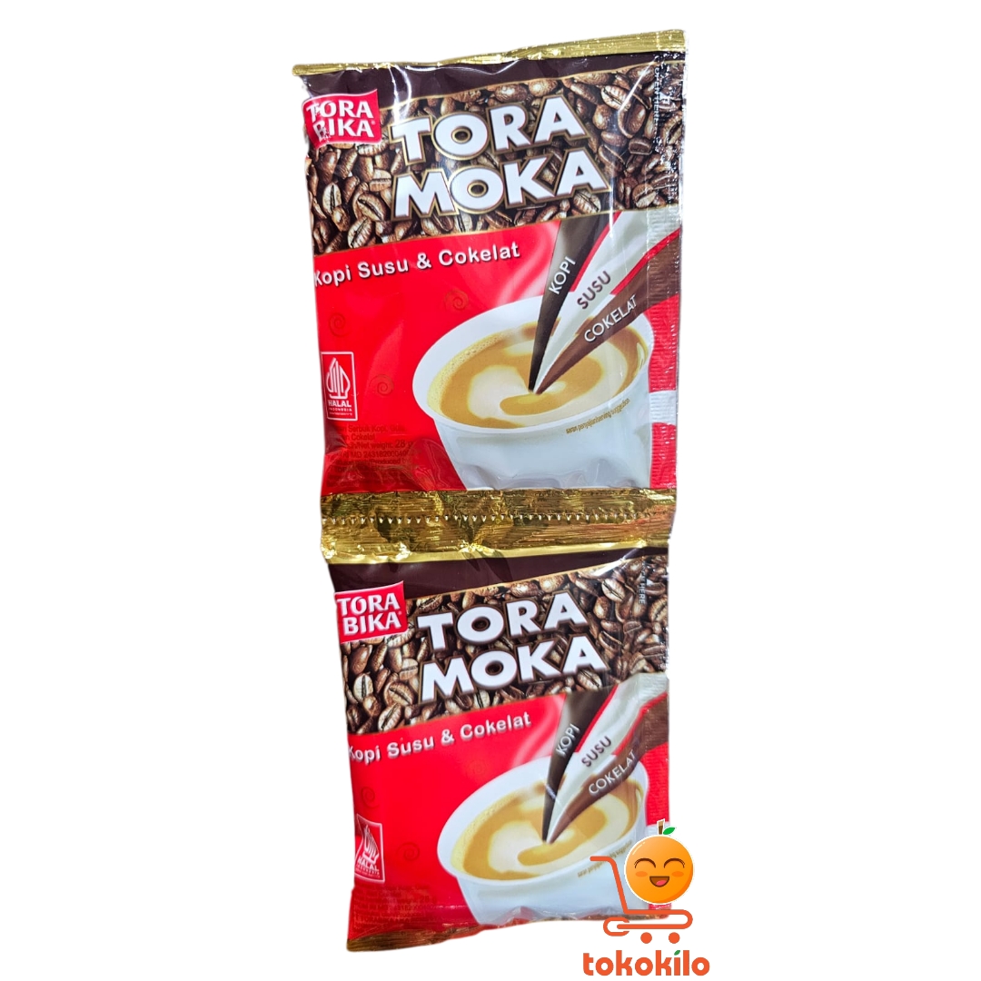 Tora Moka Kopi Susu & Coklat 28gr ( 1Pack X 5bks )