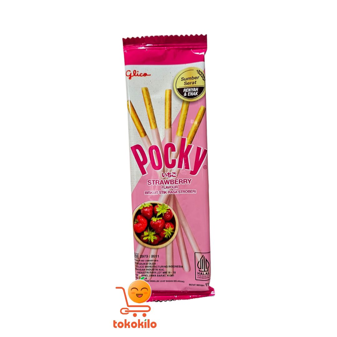Pocky Strawberry 12gr X 12 sachet
