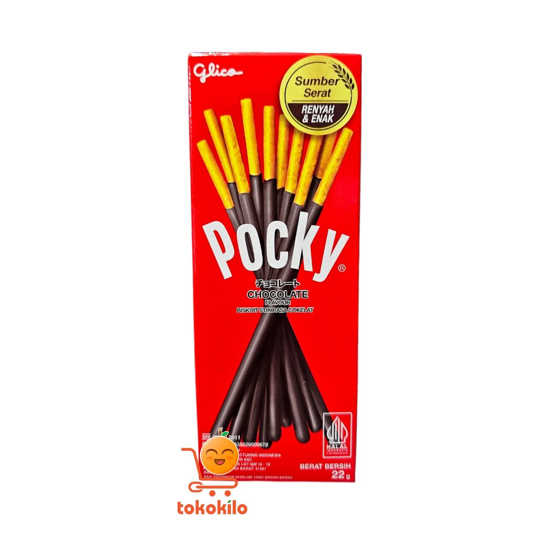 Pocky Cokelat 22gr, 47gr