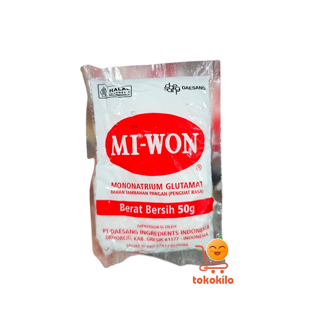 Miwon Penyedap Rasa Micin 50gr, 95gr, 100gr, 250gr, 500gr, 1kg