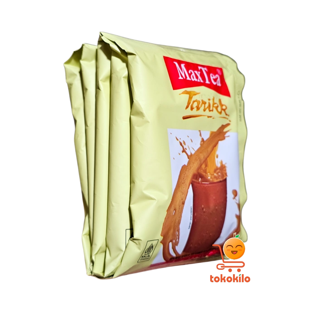 Maxtea Teh Tarik 25gr (1 Pack X 5 Sachet), (1 Bal X 50sachet)