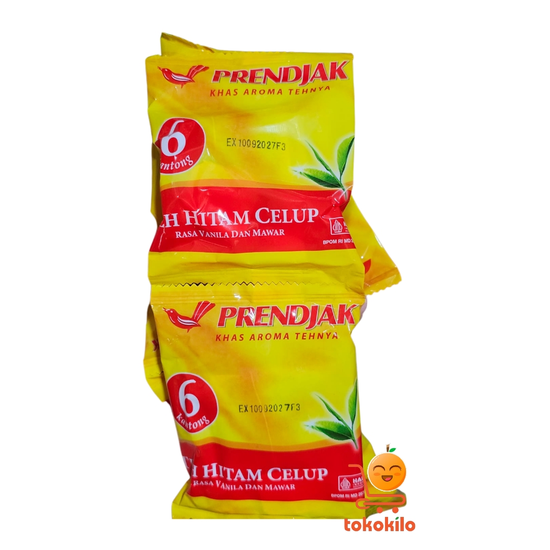 Prendjak Teh Hitam Celup 6ktg (1 Pack X 5 Bks)