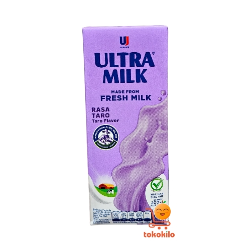 Susu UltraMilk Rasa Taro 200ml