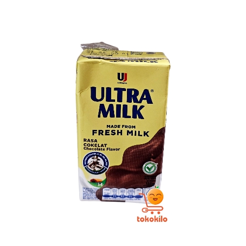 Susu UHT UltraMilk rasa Coklat FRESH MILK 125ml, 200ml