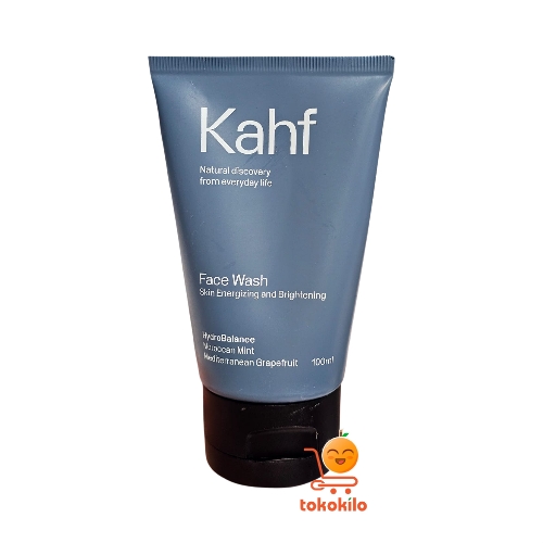 Kahf Skin Energizing & Brightening Face Wash Pria 100ml