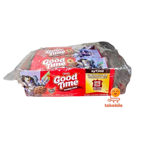 Biskuit Good Time Double Coklat 10,6gr