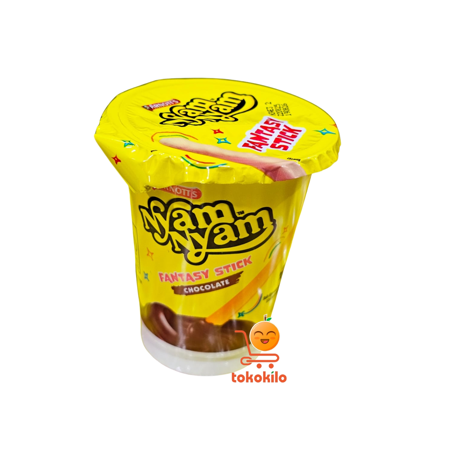 NyamNyam Fantasy Stick Rasa Coklat 25gr