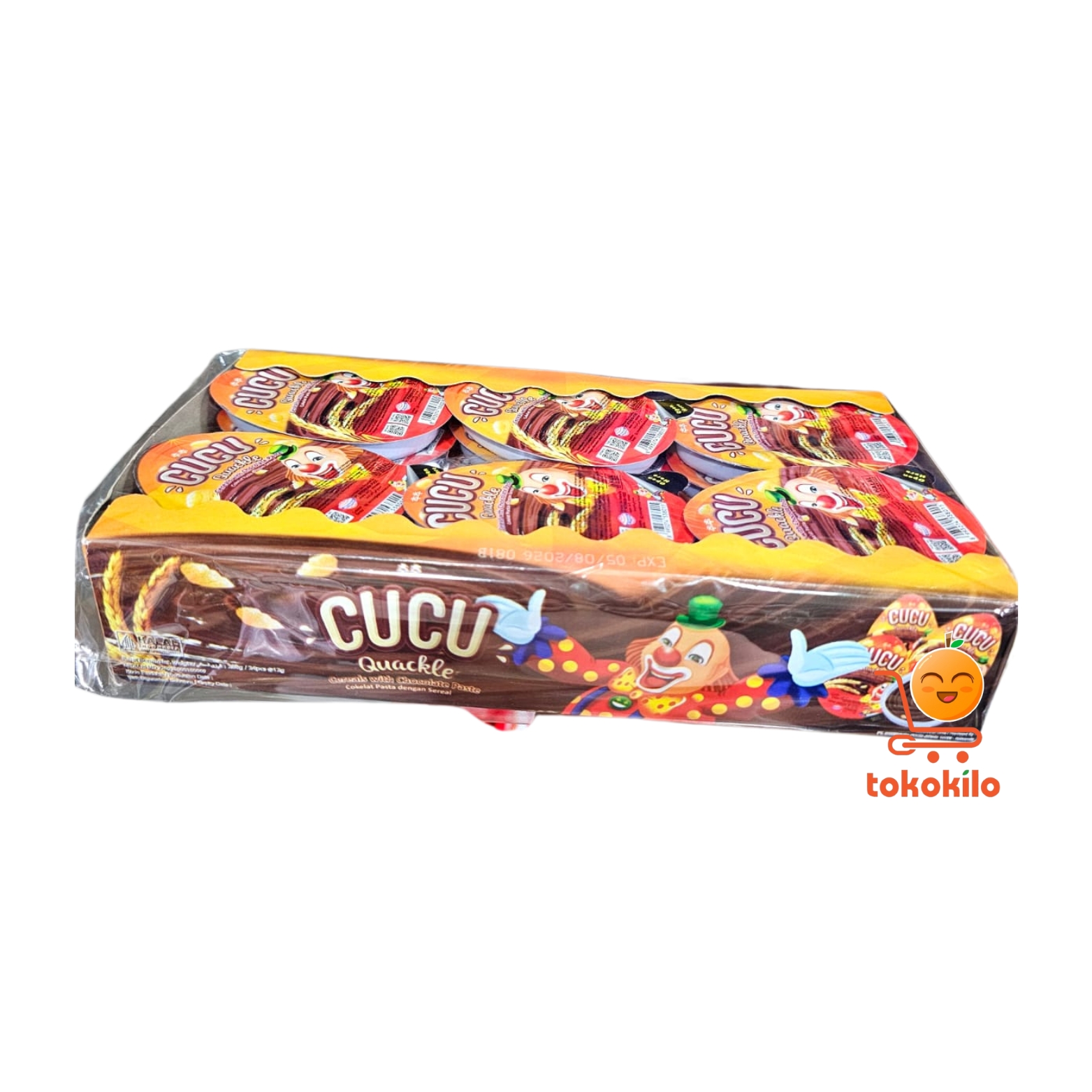 Cucu Cereal Quackle Coklat Anak 12gr