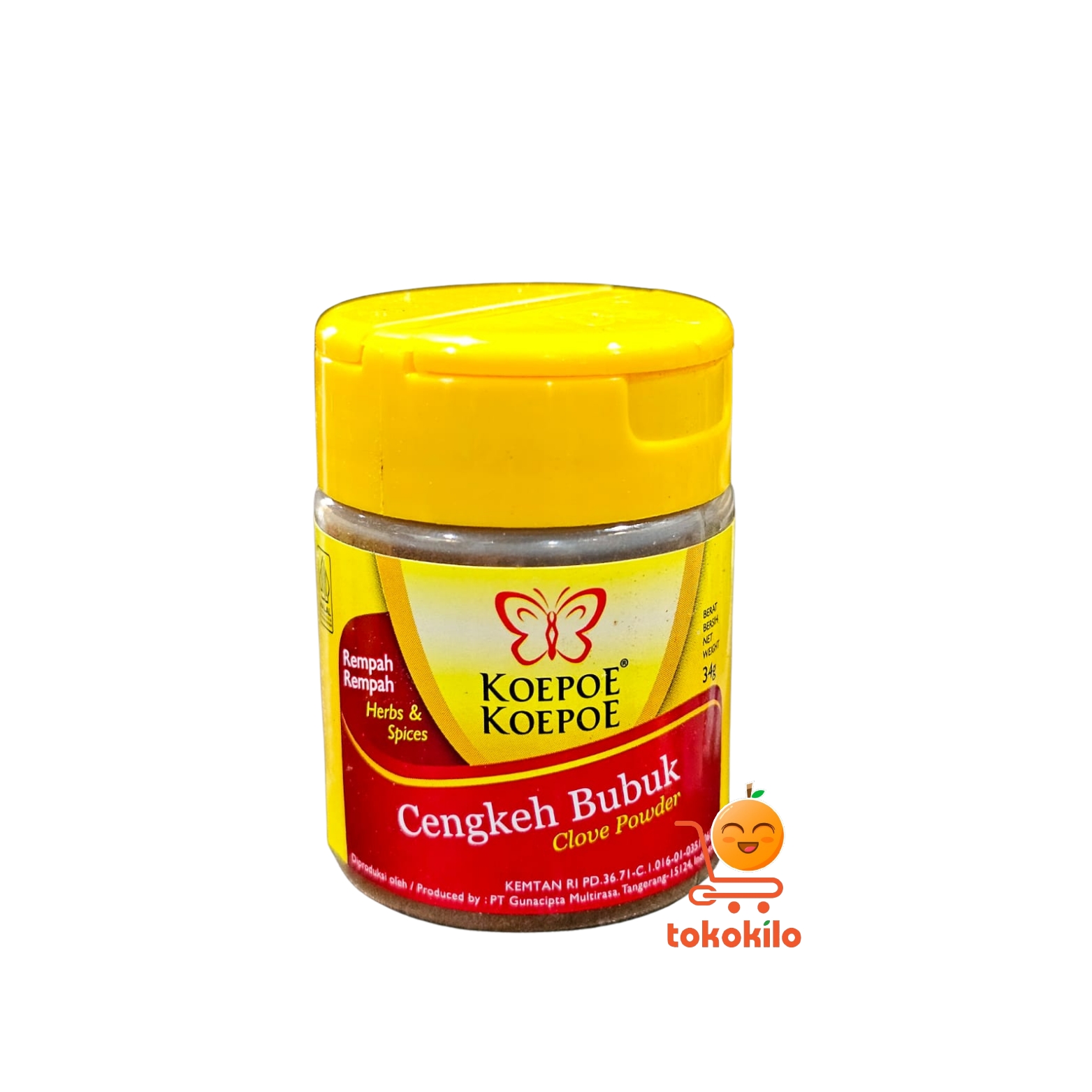 Koepoe Koepoe Cengkeh Bubuk 34gr