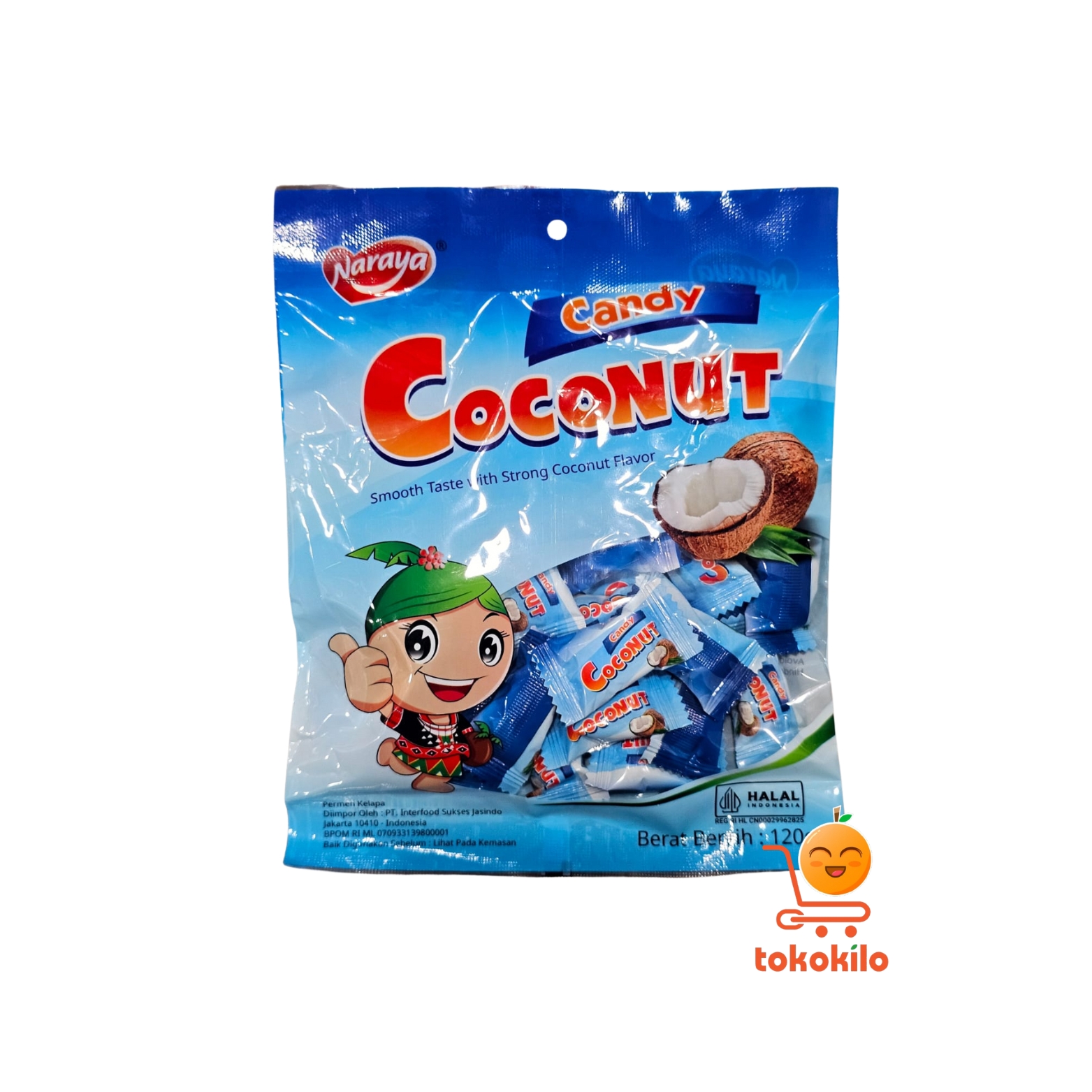 Permen Kelapa Naraya 120gr
