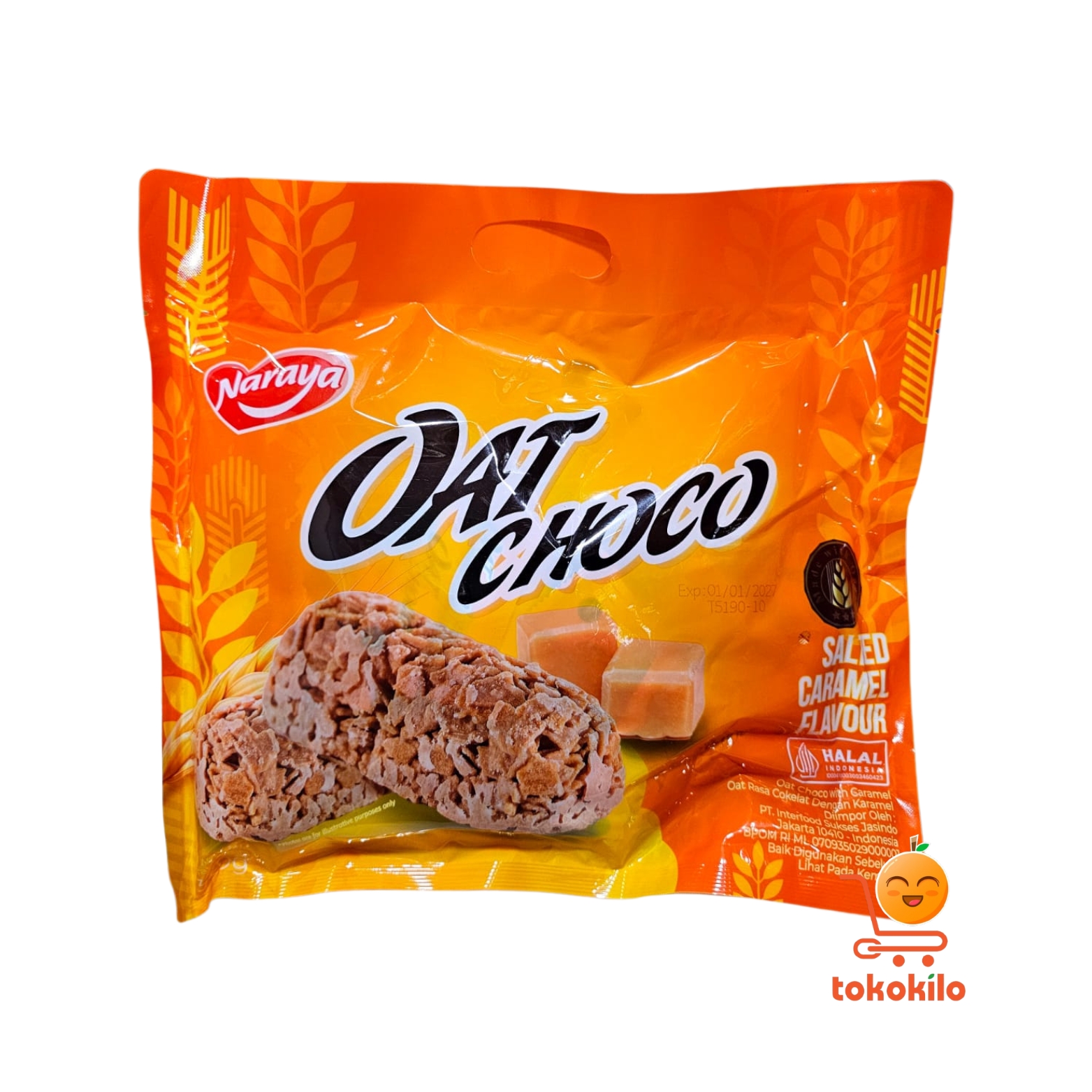Naraya Oat Choco rasa Salted Caramel 320gr