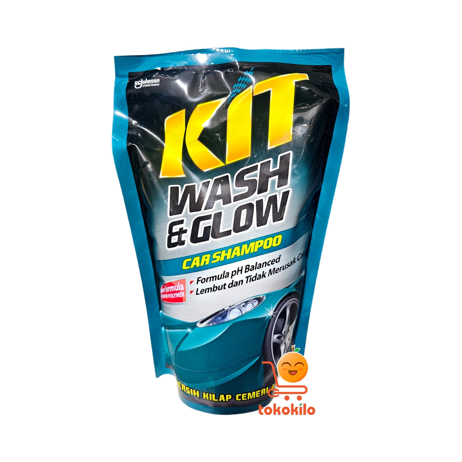 KIT Wash & Glow Car Shampoo 400ml,720ml