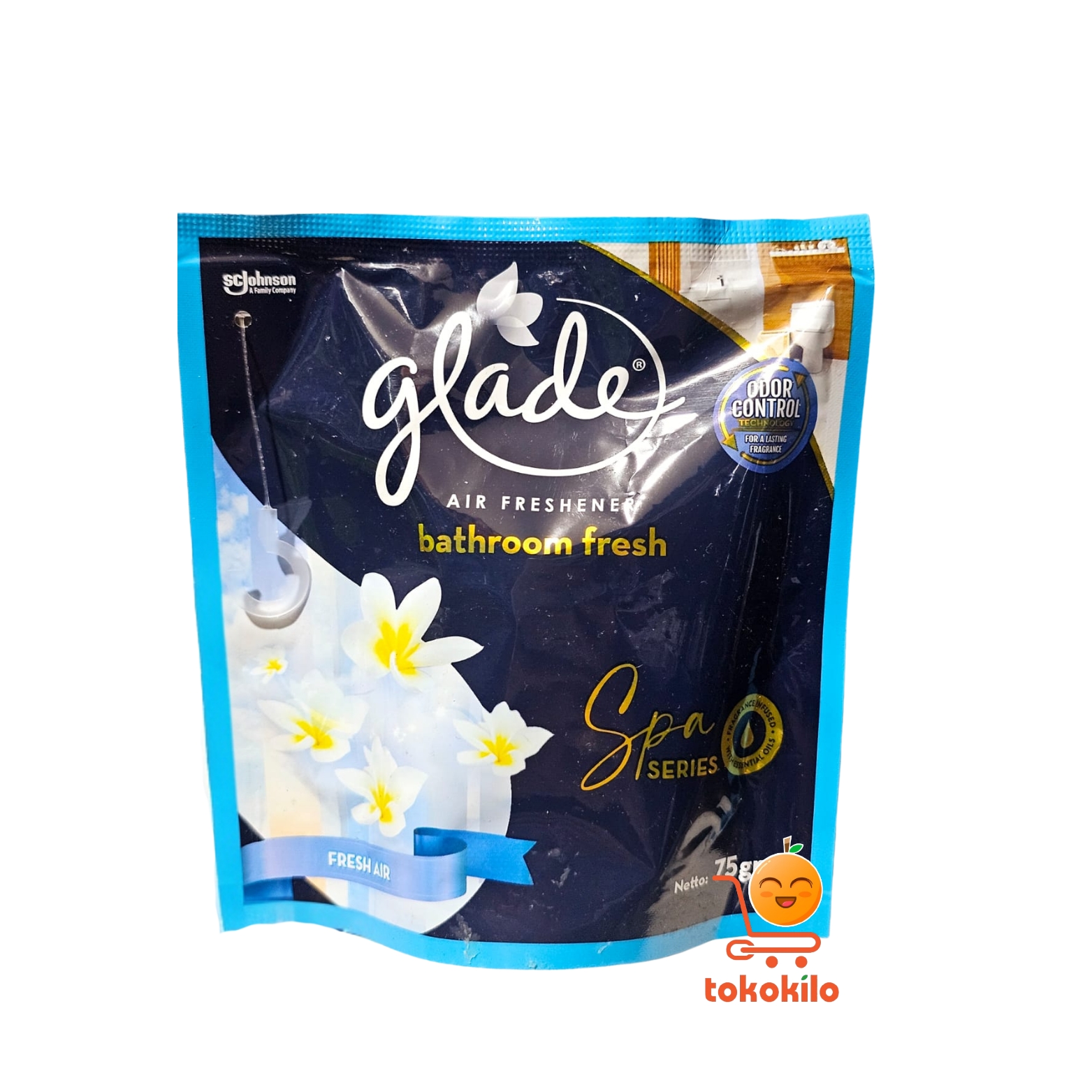 Pengharum Kamar Mandi Glade Fresh  Air 75gr
