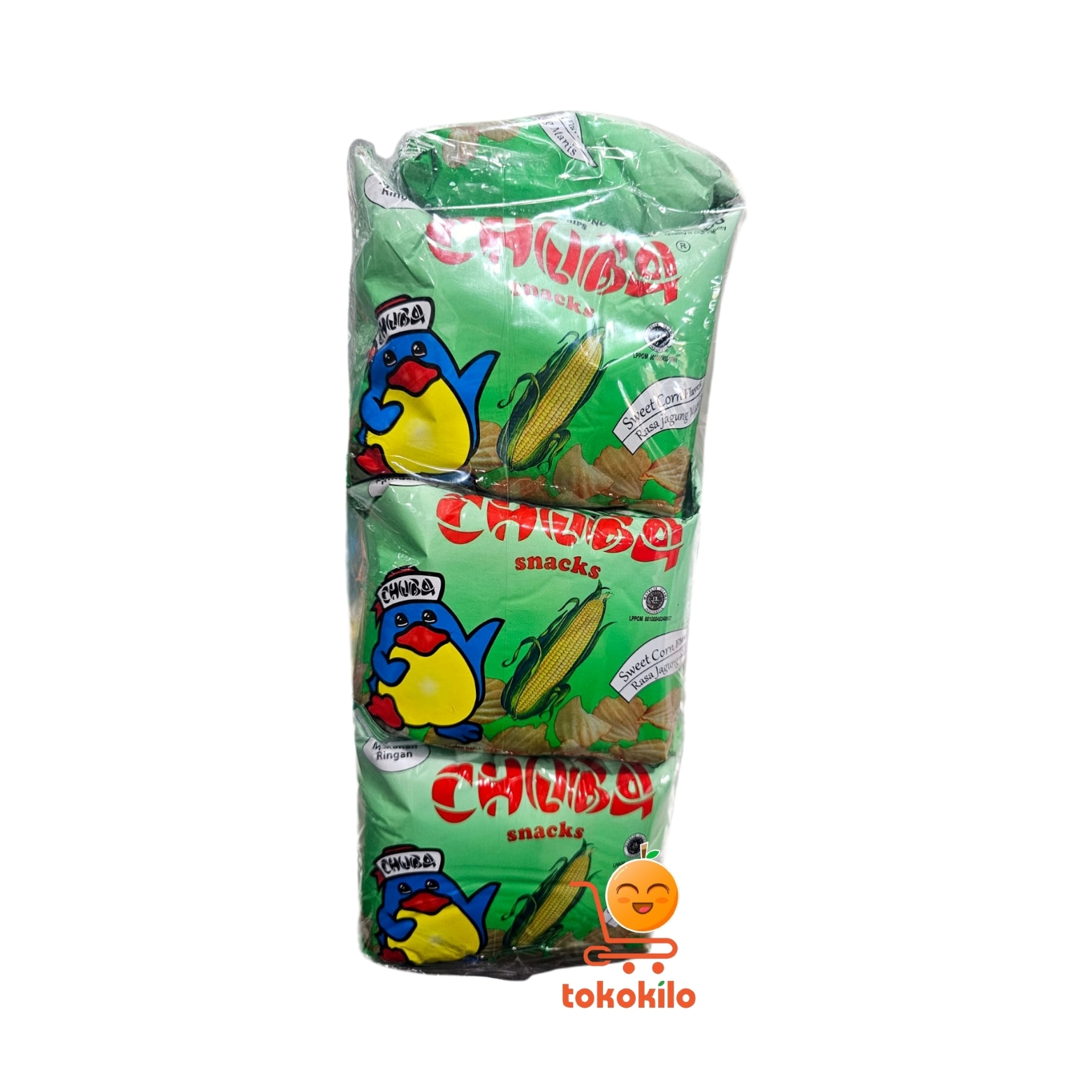 Chuba Snacks Jagung Manis Kerupuk 12gr (1 Pack X 20bks )