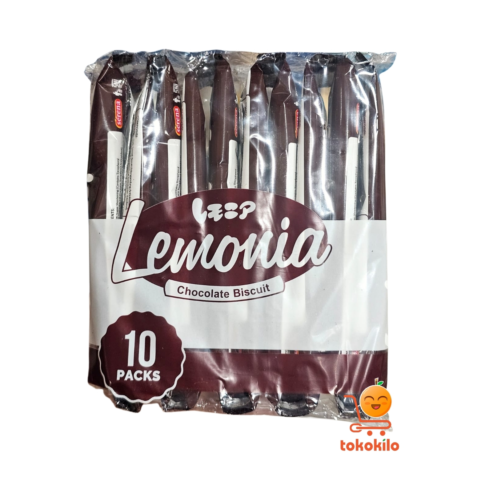 Biskuit Cokelat Nissin Lemonia (1Pack X 10bks)