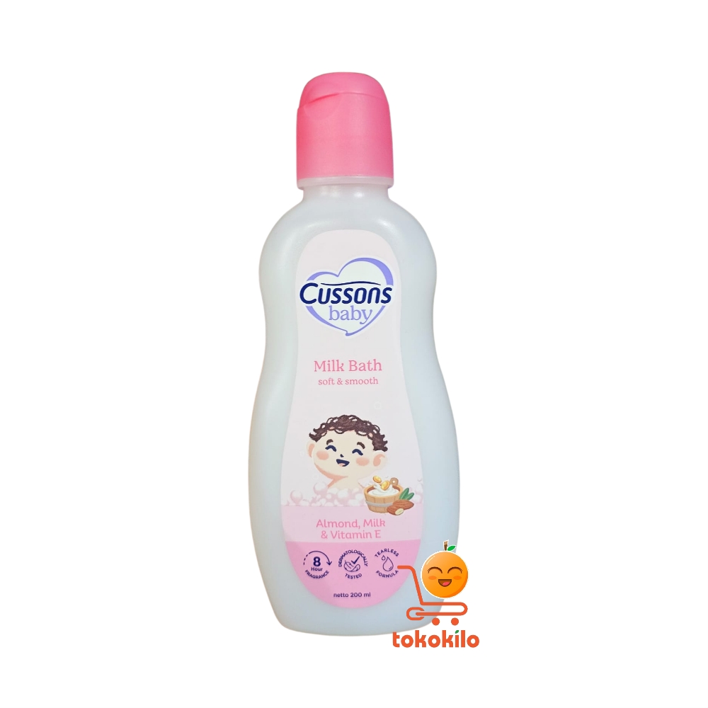 Cussons Baby Milk Bath Soft & Smooth 100ml, 200ml