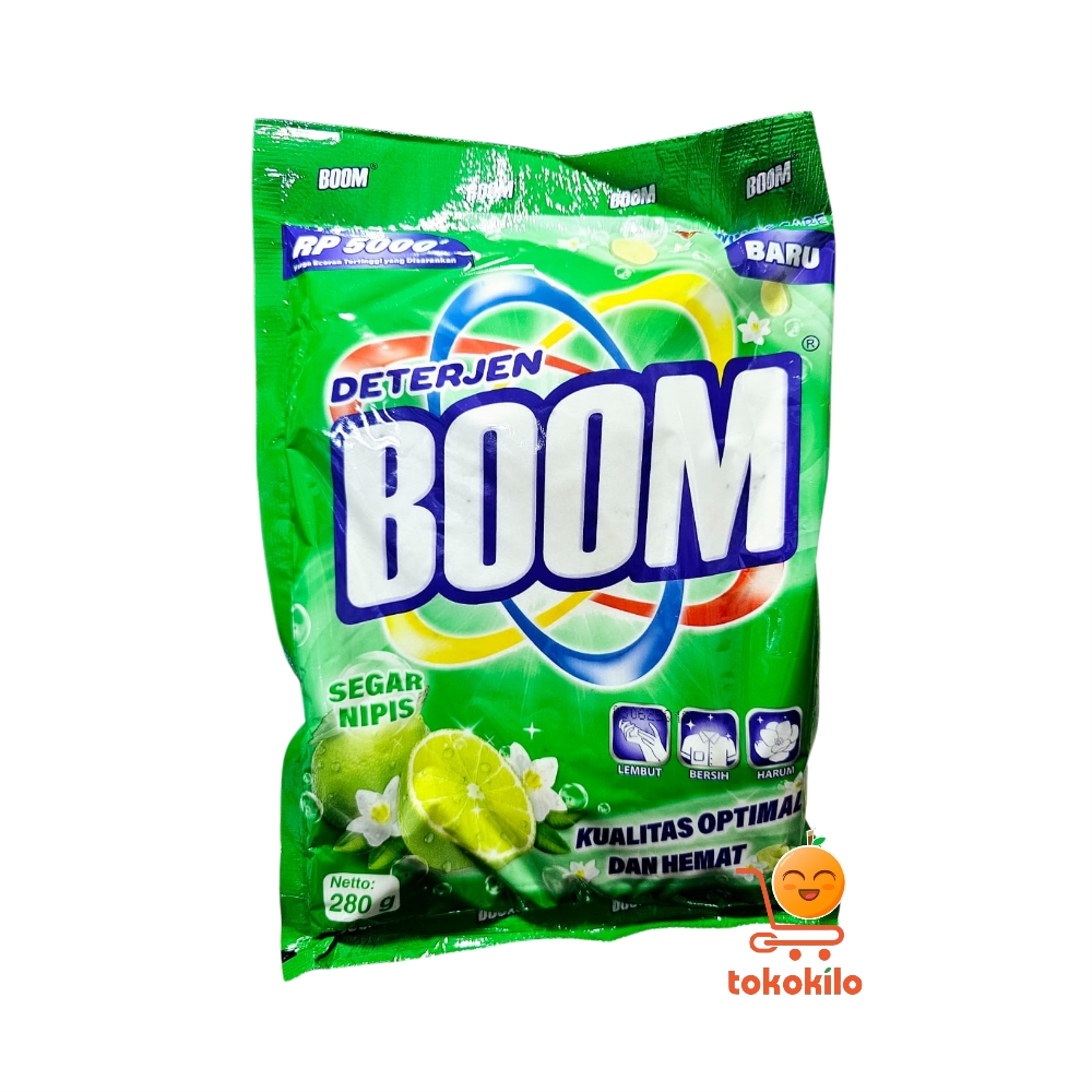 Deterjen Bubuk Boom Jeruk Nipis 280gr