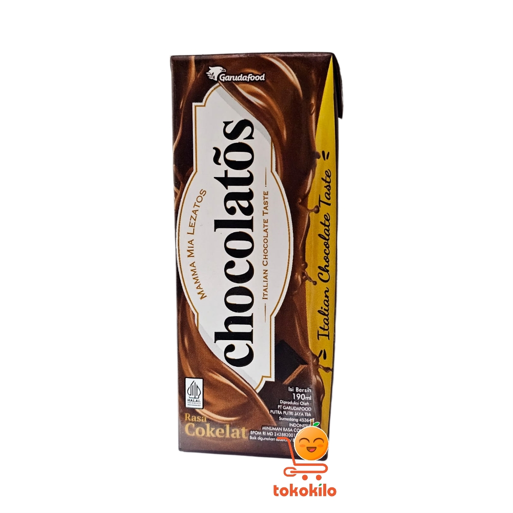 Minuman Chocolatos Mamma Mia Lezatos Italian Chocolate Taste 190ml