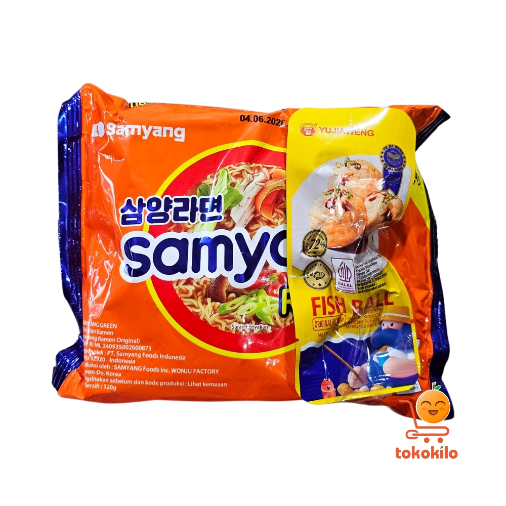 Samyang Ramen Original & Yujiaweng Fish Ball 120gr