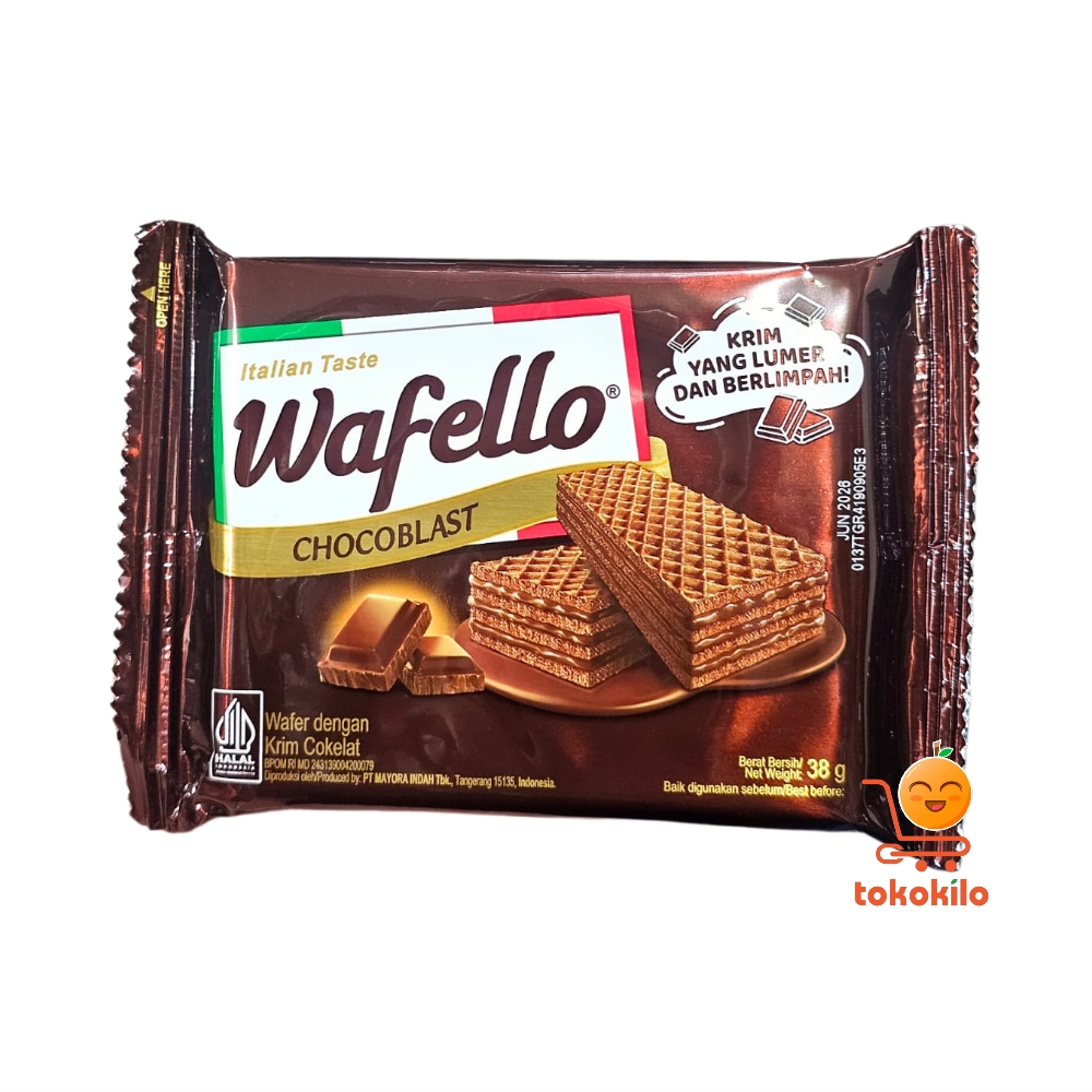 Wafer Wafello Chocoblast 15gr, 38gr