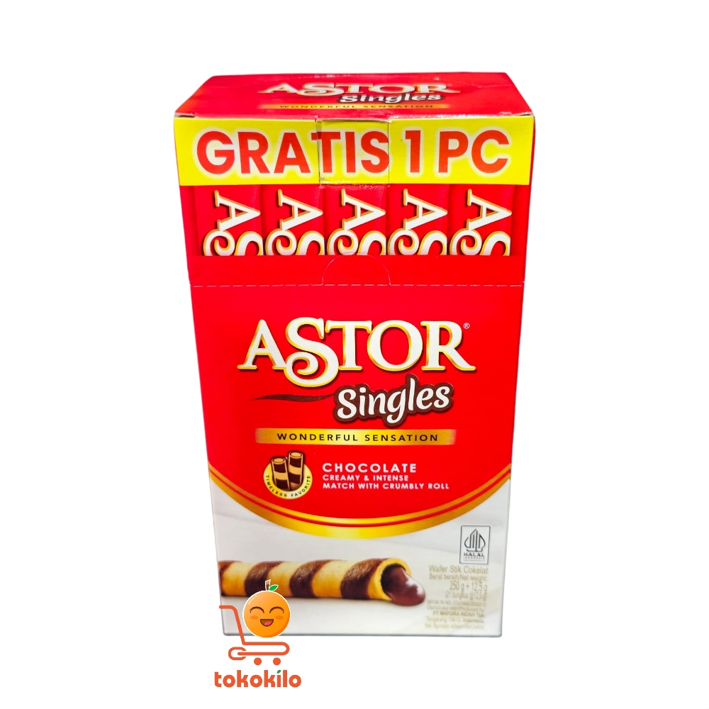  Astor Singles Chocolate Roll 250gr + 12.5gr